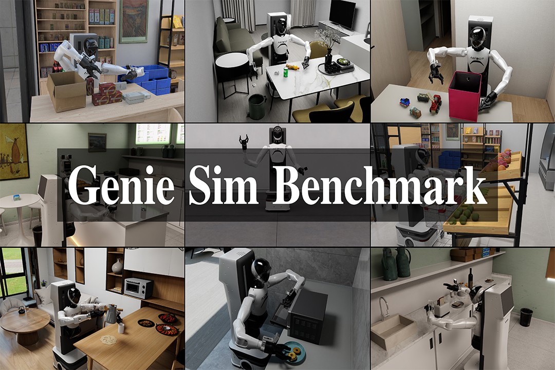再掀开源浪潮！优游机器人发布并开源仿真评测工具Genie Sim Benchma...